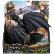 Cum să-ți dresezi dragonul: Figurina de jucărie dragon Fără Dinți cu sunete de plasmă - Spin Master