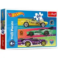Cursa Hot Wheels puzzle de 60 de piese - Trefl