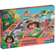 Dora exploratoarea – puzzle de podea interactiv, 24 de piese - Clementoni