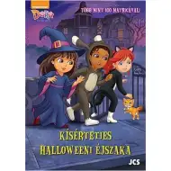 Dora și prietenii ei: O noapte de Halloween înfricoșătoare - carte de povești cu autocolante