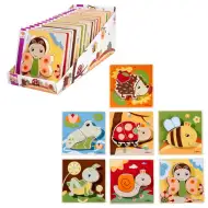 Eichhorn: Puzzle cu animale din lemn în mai multe variante 1buc - Simba Toys
