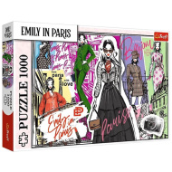 Emily în jar - Inspirație de modă - puzzle de 1000 piese - Trefl