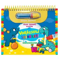 Fă magie cu culori! - Caiet de activități cu dinozauri
