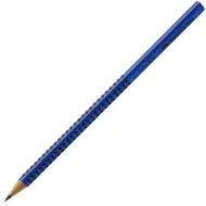 Faber-Castell: Creion grafic Grip 2001 B albastru