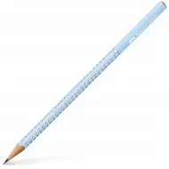 Faber-Castell: Creion grafit Sparkle în culoare albastru perlat, 1 buc.