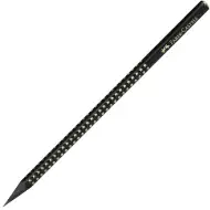 Faber-Castell: Creion grafit Sparkle negru-auriu B