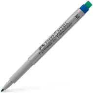 Faber-Castell: Marker pentru folie M albastru