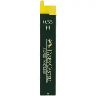 Faber-Castell: Mină pentru creion mecanic, set de 12 bucăți, 0,35mm, H