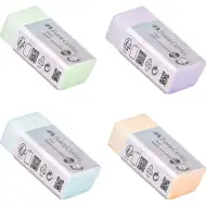 Faber-Castell: Radieră fără resturi în culori pastelate, 1 buc.
