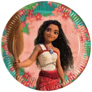 Farfurii de hârtie Disney+Prințese Vaiana 2 set de 8 bucăți 23cm