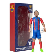 Figurină de acțiune a unui fotbalist, 20 cm - Barcelona, Raphinha în tricoul cu numărul 11
