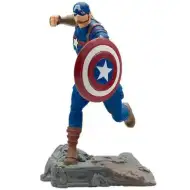 Figurină de jucărie Căpitanul America, 11 cm, cu suport - Bullyland