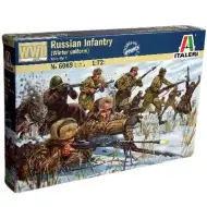 Figurine militare în uniformă de iarnă rusească Italeri 1/72