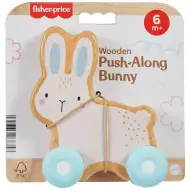 Fisher-Price: Iepuraș de împins din lemn - Mattel