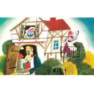 Frații Grimm: Diafilmul Doamna Holle