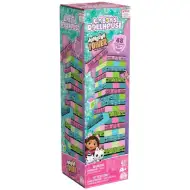 Gabby Babaháza: Joc de societate Jenga cu turnuri colorate - Spin Master