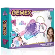 Gemex: Set de creație bijuterii înghețată din gel cu pietre prețioase