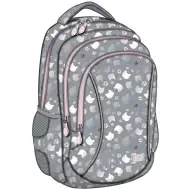 Ghiozdan școlar St.Right Silver Cats, rucsac BP26 39x27x17cm
