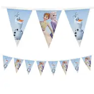 Ghirlandă de petrecere reutilizabilă cu model Frozen 2, 230 cm