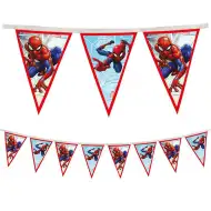 Ghirlandă de petrecere reutilizabilă cu model Spider-Man, 230 cm
