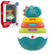 Happy World: Joc de construit turnuri cu dinozauri