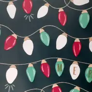 Hârtie de împachetat cu model de instalație de Crăciun, 200x70 cm