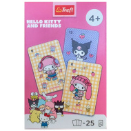 Hello Kitty și prietenii ei – joc de cărți „Fekete Péter” - Trefl