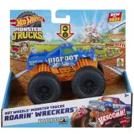 Hot Wheels Monster Trucks: Bigfoot 4x4x4 mașină monstru cu efecte de lumină și sunet 1/43 - Mattel