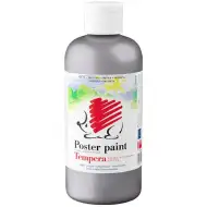 ICO: Tempera arici culoare argintie, 500 ml