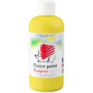 ICO: Tempera arici culoare galben lămâie, 500 ml