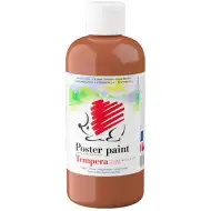 ICO: Tempera arici culoare maro închis, 500 ml