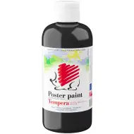 ICO: Tempera arici de culoare neagră, 500 ml