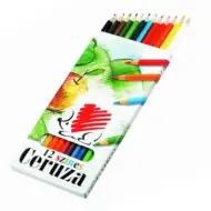 ICO: Süni set creioane colorate de 12 bucati