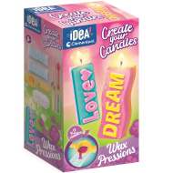 Idea! Set creativ pentru fabricarea lumânărilor cu mesaje - Clementoni