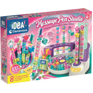 Idea! Studio - Fabrică de pixuri pentru a scrie mesaje, set creativ de joacă - Clementoni
