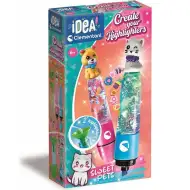 Idee! Set mini markere de text cu animale drăgălașe - Clementoni