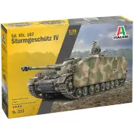 Italeri 1/35 Sd.Kfz. 167 Sturmgeschütz IV machetă tun de asalt