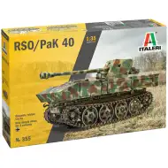 Italeri: machetă vânător de tancuri 1/35 RSO/PaK 40