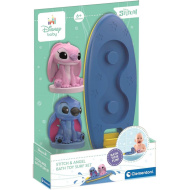 Jucărie de baie Stitch și Angel cu placă de surf - Clementoni baby