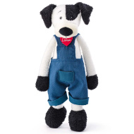 Jucărie de pluș Federico - câine îmbrăcat, 40 cm - Lumpin
