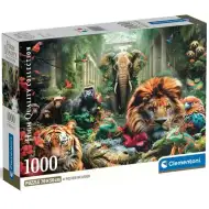 Junglă mistică puzzle HQC de 1000 de piese cu poster - Clementoni