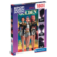 K-pop vânători de demoni Super puzzle 180 de piese - Clementoni
