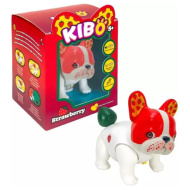Kaboom Kibo - bulldog francez interactiv: Căpșună