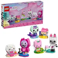 LEGO® Casa de păpuși a lui Gabi: Prietenii pisicuță ai lui Gabi construiți din cărămizi (11215)