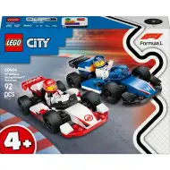 LEGO® City: Mașini de curse Williams Racing F1® și Haas F1® (60464)