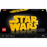 LEGO® Star Wars™: Logo-ul Star Wars™ construit din cărămizi (75407)