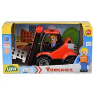LENA: Camion cu stivuitor și paleți cu cutii 22 cm
