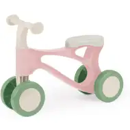 LENA: Motocicletă mică roz pastel, acționată cu picioarele