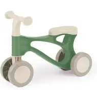 LENA: Motocicletă mică verde pastel, acționată cu picioarele