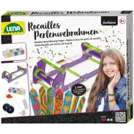 LENA: Set pentru confecționat brățări DIY cu mașină de țesut și 2000 de mărgele